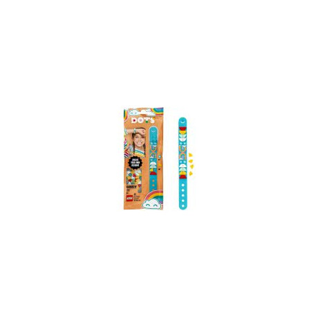 Lego Dots: Rainbow Bracelet