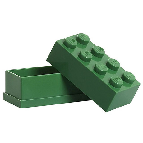 Lego® Κουτι Αποθηκευσης Ορθογωνιο Mini Πρασινο - 40121734
