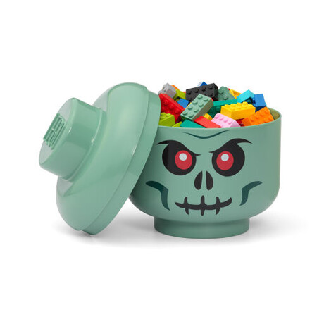 Lego® Κουτι Αποθηκευσης Μικρο Κεφαλι Green Skeleton - 40310803