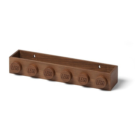 Lego® Ξυλινο Ραφι για Βιβλια oak Dark Stained - 41120901