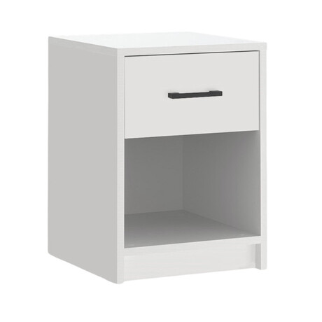Κομοδίνο Scoty Megapap Χρώμα Λευκό 40,2x35,3x55εκ.