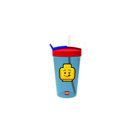 Lego® Ποτηρι με Καλαμακι 0.5l Ιconic Classic - 40440001