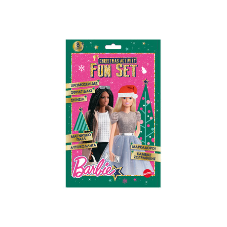 Christmas Activity Fun Set - Barbie