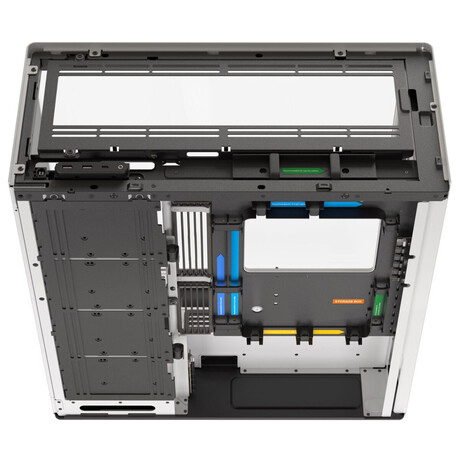 HAVN HS 420 VGPU white Premium Midi Tower Case - with vertical GPU support