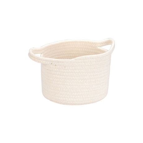 Estia Καλαθι Κρεμαστο Blanca 18x18x13cm Λευκο