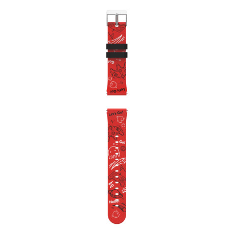 Kiddoboo Strap Space Red