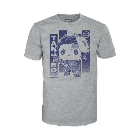 Funko Boxed Tee: Demon Sleyer - Tanjiro With Wisteria (Xl)