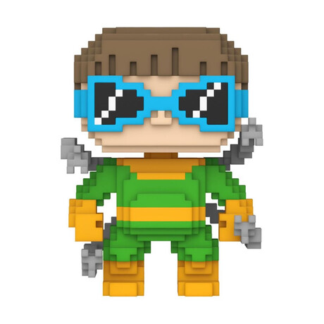 Funko Pop! 8-bit Marvel: Spider-man - Doctor Octopus (Special Edition) #1389 Bobble-Head Vinyl Figure