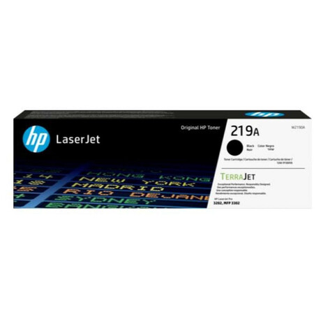 Hp 219a Black Laserjet Toner Cartridge (W2190a) (Hpw2190a)