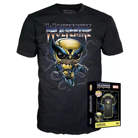 Funko Boxed Tee: Marvel - Wolverine (l)
