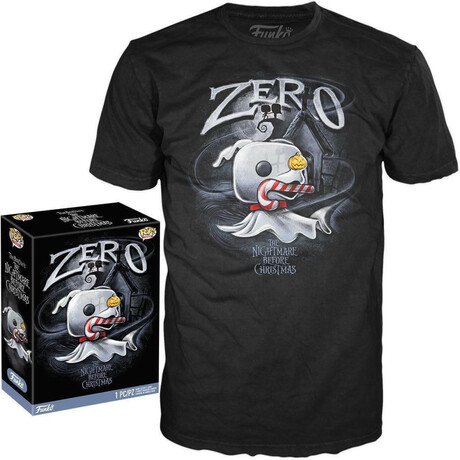 Funko Boxed Tee: the Nightmare Before Christmas - Zero With Cane (m)