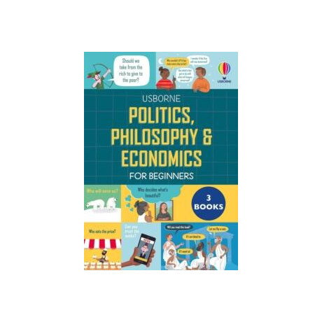 Politics, Philosophy and Economics for Beginners - 3 Book set