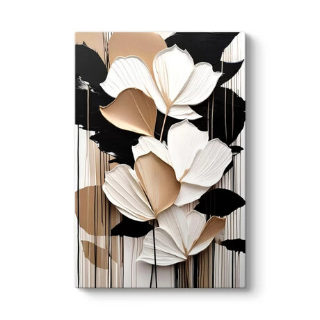 Πίνακας σε Καμβά "abstract Flower" Megapap Ψηφιακής Εκτύπωσης 70x100x3εκ.