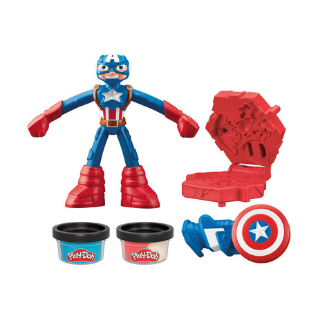 Hasbro Play-doh Captain America Stamping Shield (G0056)