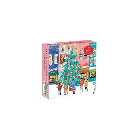 Christmas Carolers Square Boxed 1000 Piece Puzzle