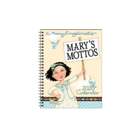 Mary Engelbreit's Mary's Mottos 12-Month 2025 Monthly/weekly Planner Calendar