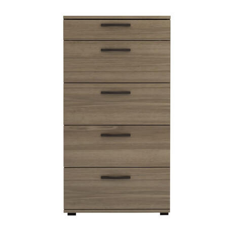 Συρταριέρα Helia Megapap Χρώμα Καρυδί 60x44x108εκ.