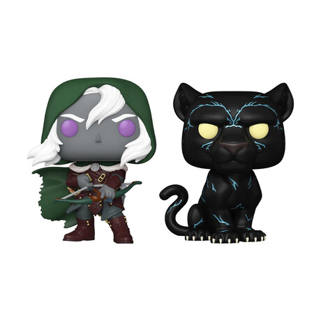 Funko Pop! Games 2-Pack: Dungeons  Dragons - Drizzt do Urden  Guenhwyvar Vinyl Figures