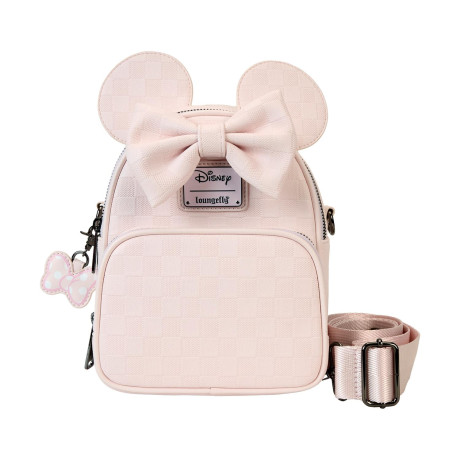 Loungefly Disney Mickey ear Evergreen Convertible Crossbody  (Wdtb3129)