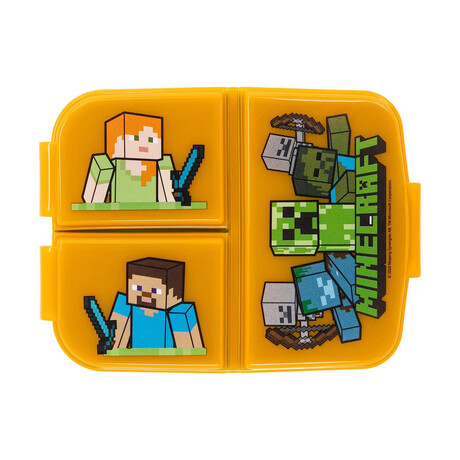 Stor: Minecraft - Multi Compartment Sandwich box (40420)