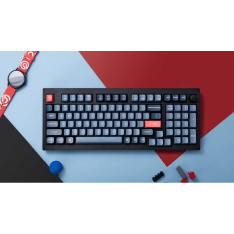 Keychron V5 Max QMK/VIA (V5M-D3) Wireless BT/2,4/Wired Custom Mechanical Keyboard Brown Sw. 96% US