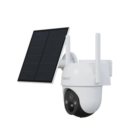 Arenti Wire-Free Outdoor 3mp/2k pan-Tilt Battery Camera With Solar Panel (Go2t Kit1) (Arego2t-Kit1)