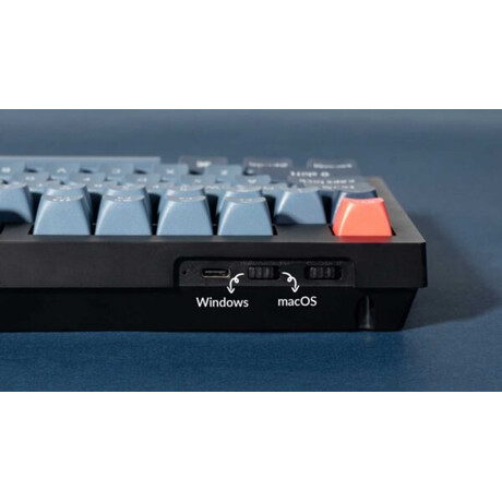 Keychron V5 Max QMK/VIA (V5M-D3) Wireless BT/2,4/Wired Custom Mechanical Keyboard Brown Sw. 96% US