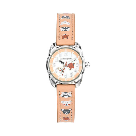 Παιδικό Ρολόι Lulu Castagnette Petite Lulu Animals Ροζ 38845