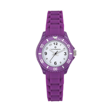 Παιδικό Ρολόι Lulu Castagnette Lulu Walk Μωβ 38869