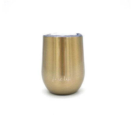 Ποτήρι Θερμός Fine Life 360ml Χρυσό 22041700-C10