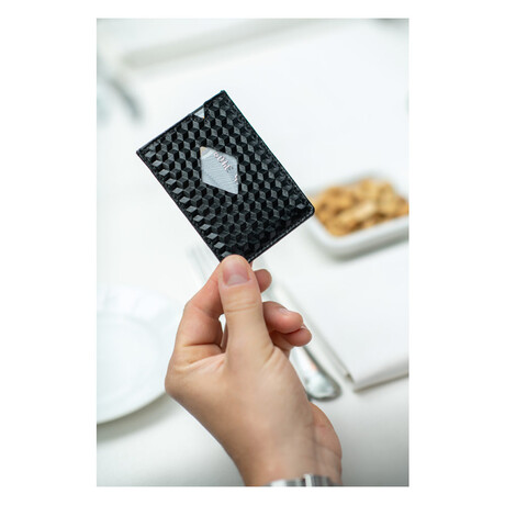 Θήκη Καρτών Exentri Black Cube EXC741 Θήκη Καρτών Exentri Black Cube EXC741