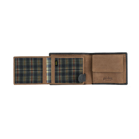 Πορτοφόλι Ανδρικό Δερμάτινο Lois Μαύρο 202812-01