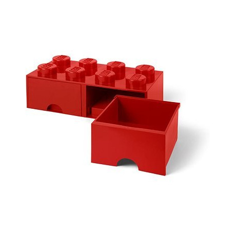 Lego® Κουτι Αποθηκευσης Ορθογωνιο Κοκκινο Συρταρωτο - 40061730