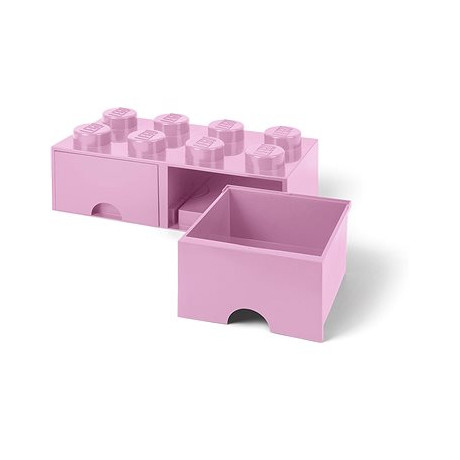 Lego® Κουτι Αποθηκευσης Ορθογωνιο ροζ Συρταρωτο - 40061738