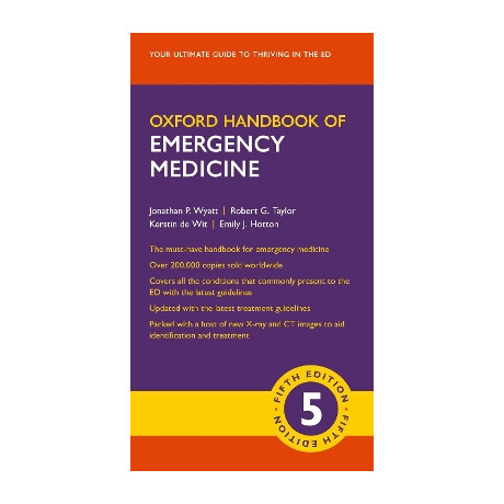 Oxford Handbook of Emergency Medicine 5th Edition