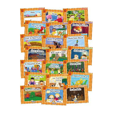 Jolly Phonics Orange Level Readers Complete set