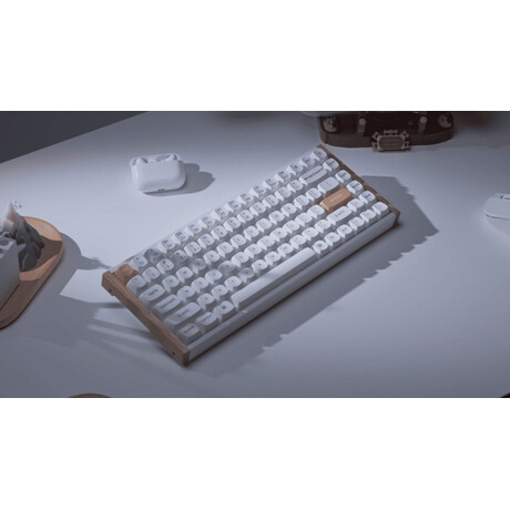 Keychron K2 HE (K2H-Q1) Wireless Magnetic Hall Effect RGB Keyboard 75% US Special Edition Wood White