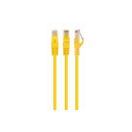 Gembird U/utp Cat.6 Καλώδιο Δικτύου Ethernet 1m Κίτρινο (Pp6u-1m/y) (Gempp6u-1m-y)