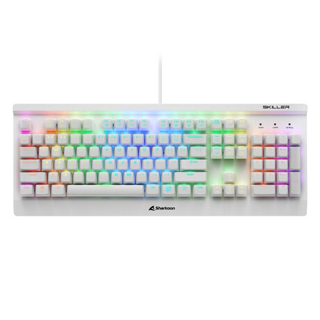 Sharkoon Skiller Sgk3 White (31221) (Shr31221)