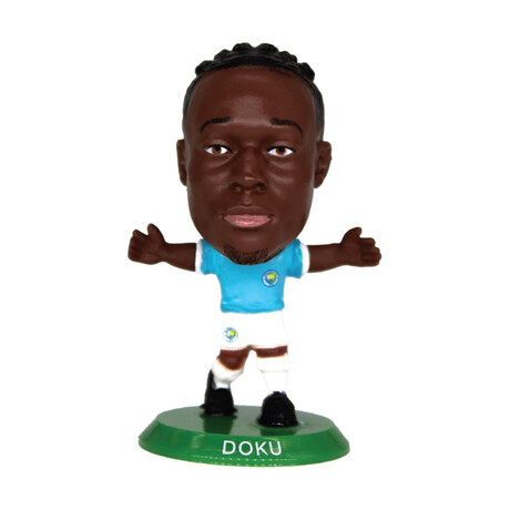 Creative Toys - Soccer Star: man City Jeremy Doku - Home kit (Classic Kit) Figure (405883)