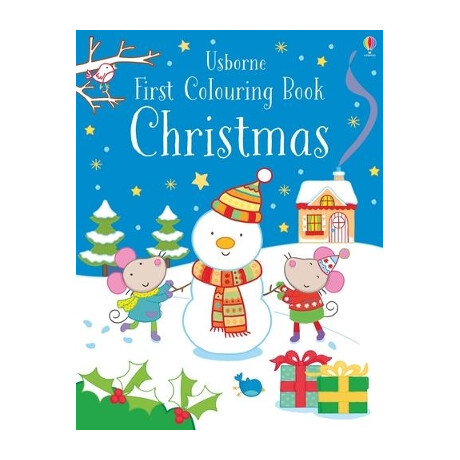 First Colouring Book Christmas