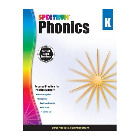 Spectrum Phonics Grade k