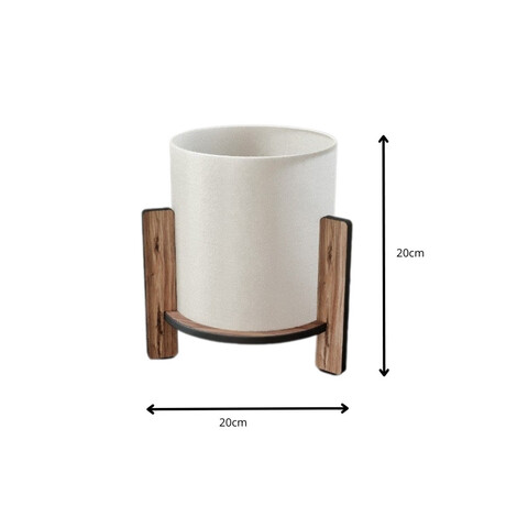Φωτιστικό Επιτραπέζιο Pine Megapap e27 mdf Χρώμα Καρυδί - Κρεμ Ø20x20εκ. Φωτιστικό Επιτραπέζιο Pine Megapap e27 mdf Χρώμα Καρυδί - Κρεμ Ø20x20εκ.