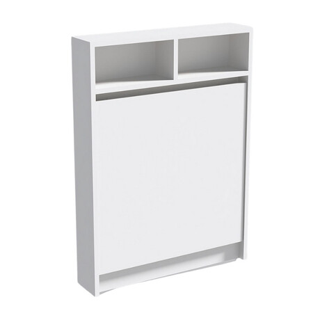 Τραπέζι Επιτοίχιο Πτυσσόμενο Bracke Megapap Χρώμα Λευκό 70x15x96εκ.