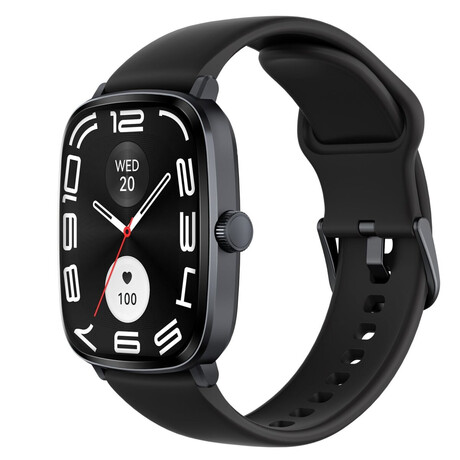 Haylou RS5 Black - BT Call Smart Watch 2,01 AMOLED 410x502 2 Straps (Silicon & Woven) 100 faces IP68