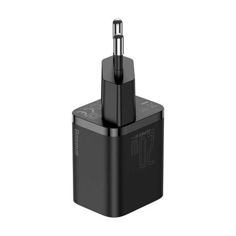 Baseus Γρήγορος Φορτιστής Super si 1c 20w (Μαύρο)