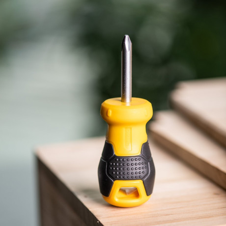 Philips Screwdriver Ph2x38mm Deli Tools Edl636038 (Yellow)