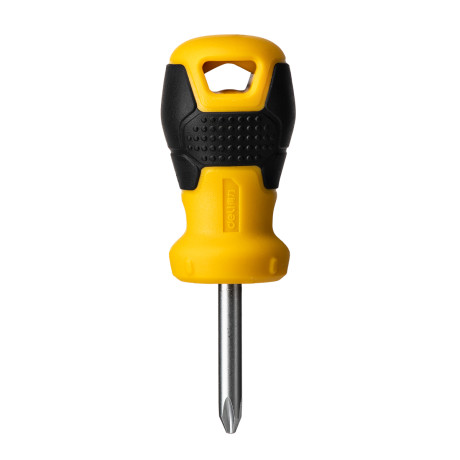Philips Screwdriver Ph2x38mm Deli Tools Edl636038 (Yellow)