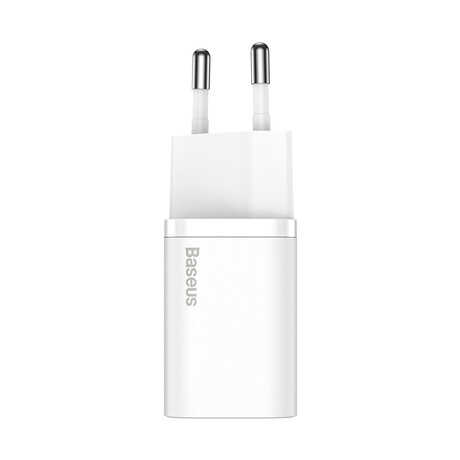 Baseus Γρήγορος Φορτιστής Super si 1c 25w (Λευκό)