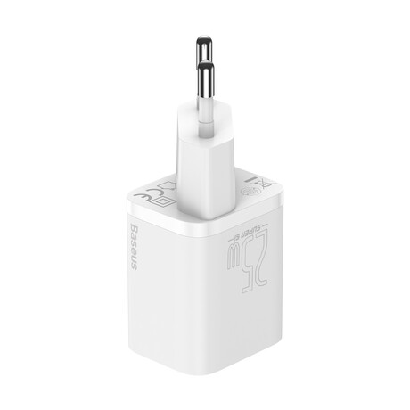 Baseus Γρήγορος Φορτιστής Super si 1c 25w (Λευκό)